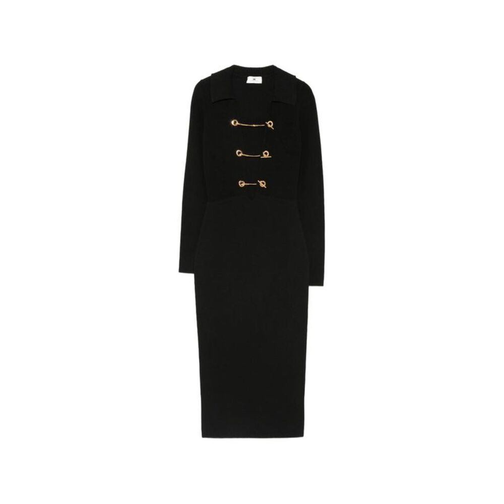 Elisabetta Franchi Black Dresses - Day Dresses Women